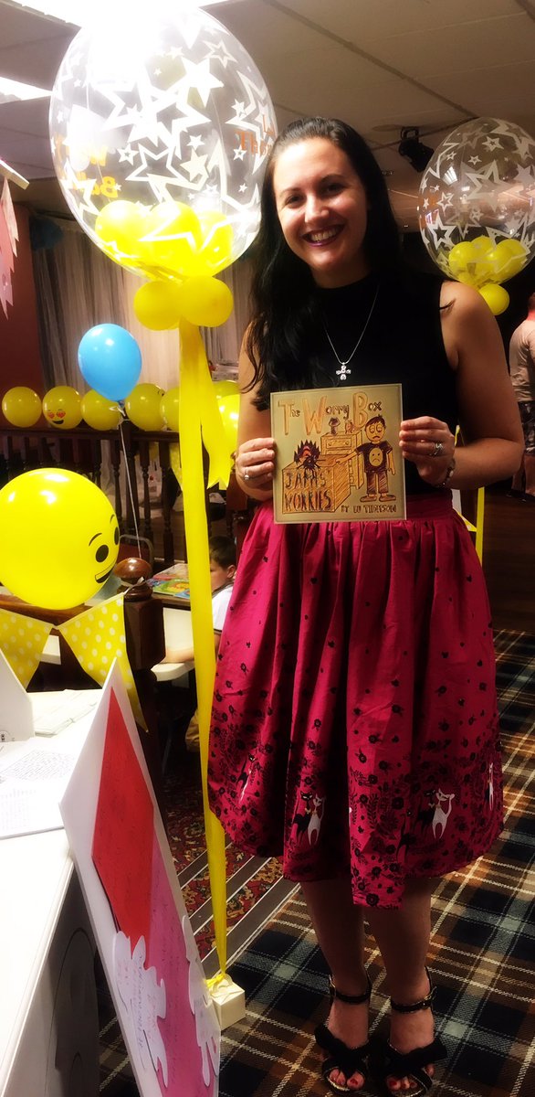 CynefinRoad's tweet image. Our lovely @1LuThomson is excited to launch her amazing first book #TheWorryBox in Northampton today! Order now! cynefinroad.co.uk/product-page/t…