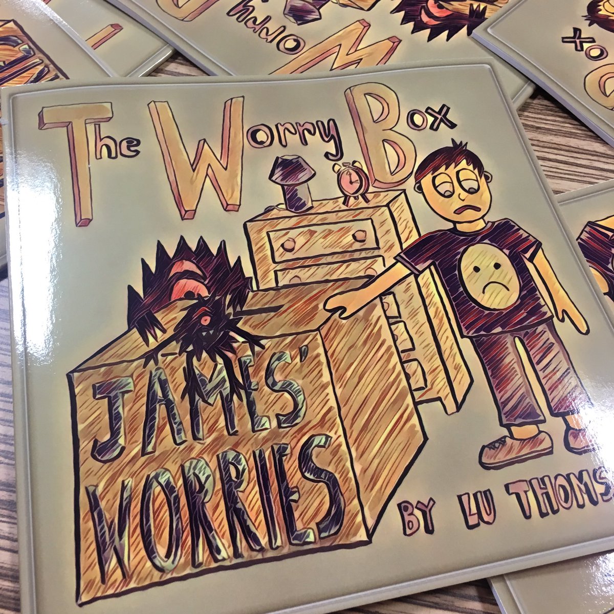CynefinRoad's tweet image. Our lovely @1LuThomson is excited to launch her amazing first book #TheWorryBox in Northampton today! Order now! cynefinroad.co.uk/product-page/t…