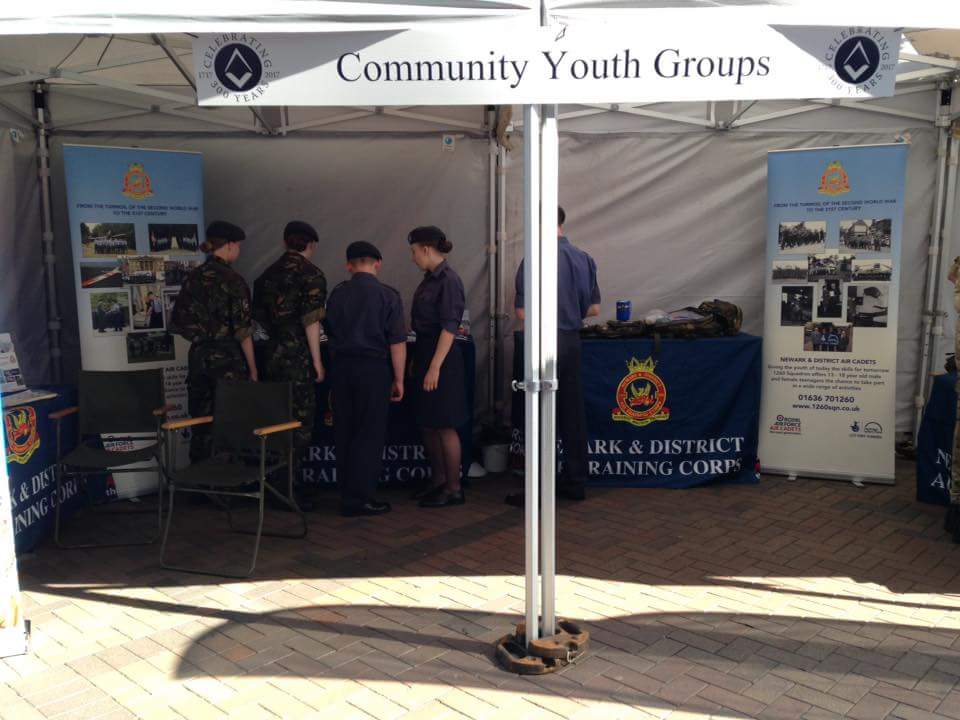 1260Aircadets's tweet photo. Today we are supporting @NottsMasons during their Tercentenary Celebrations @NottsMasons300. #whatwedo @trentwingatc https://t.co/ey7USpVtim https://t.co/vcuwqiNQNv