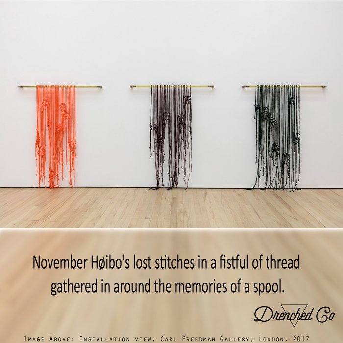drenchedreviews's tweet photo. #ArtReview  #AnnCathrinNovemberHøibo at #CarlFreedmanGallery London till 17th June 2017.
https://t.co/DjWJAbMHFU
#drenchedco https://t.co/YAQ6vJqB2a