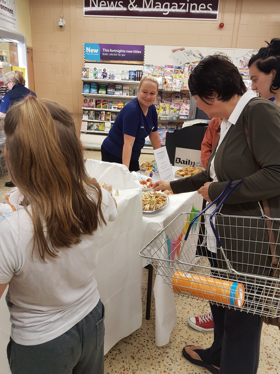 Lots of customer attention for our sampling at Walton today come along and try before u buy!