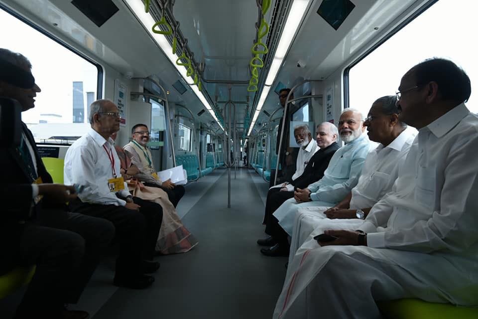 vishnudaskochan's tweet photo. #KochiMetroRail #NarendraModi #pinarayivijayan #ESreedharan #Ummanchandy Thank you for #ModifiedKerala https://t.co/1PKf4gxQAe
