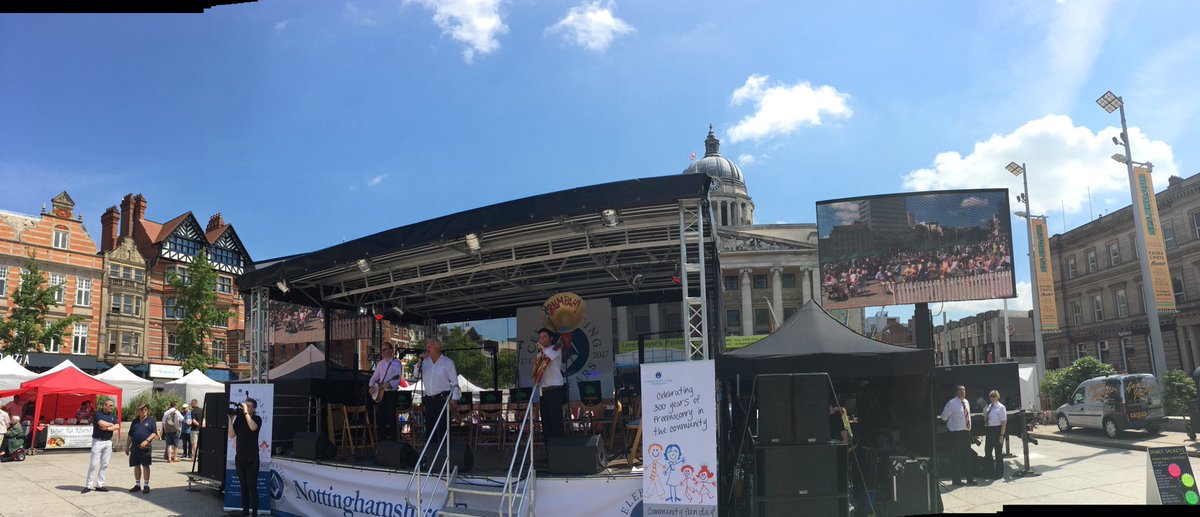 Today <a href="/NottsMasons/">Nottinghamshire Freemasons</a> and <a href="/greatfooddrink/">Great Food and Drink</a> joint production with <a href="/GiorgiosEvents/">G L Productions</a>