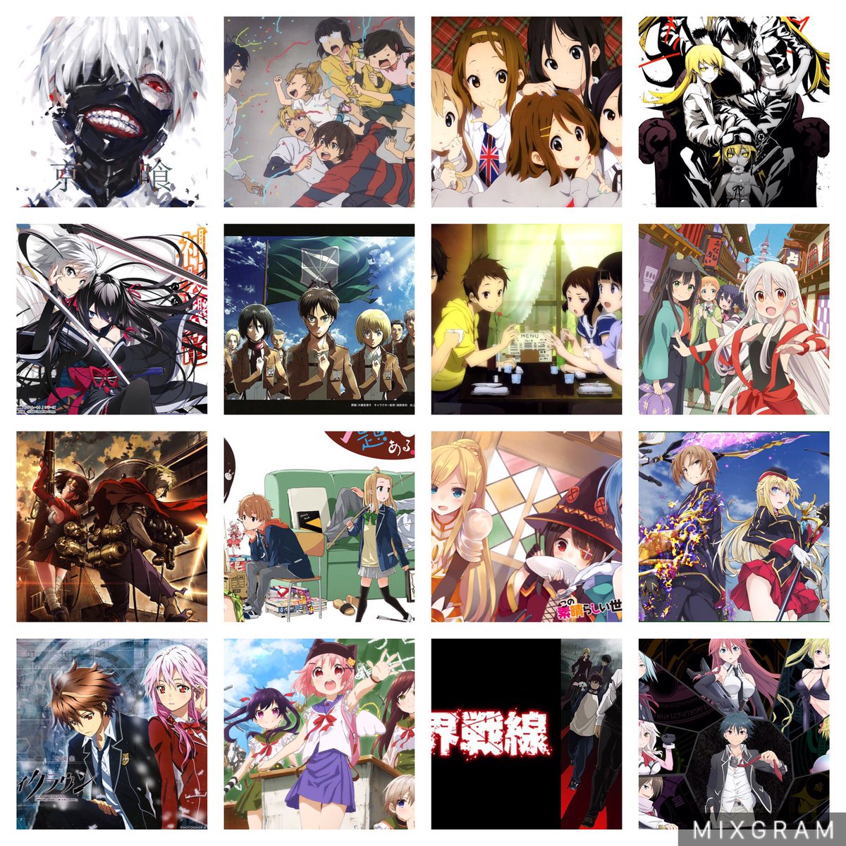 HasuRt's tweet photo. フォロワー増やしたいのでタグします！
#いいねした人全員フォローする 
#アニメ好きな人RT 
#アニメ好きと繋がりたい 
#この中に好きなアニメがあったらRT
#RTしたひと全員フォローする 
#好きなアニメあったらRT 
#拡散希望RT https://t.co/ej0ojqLfSi