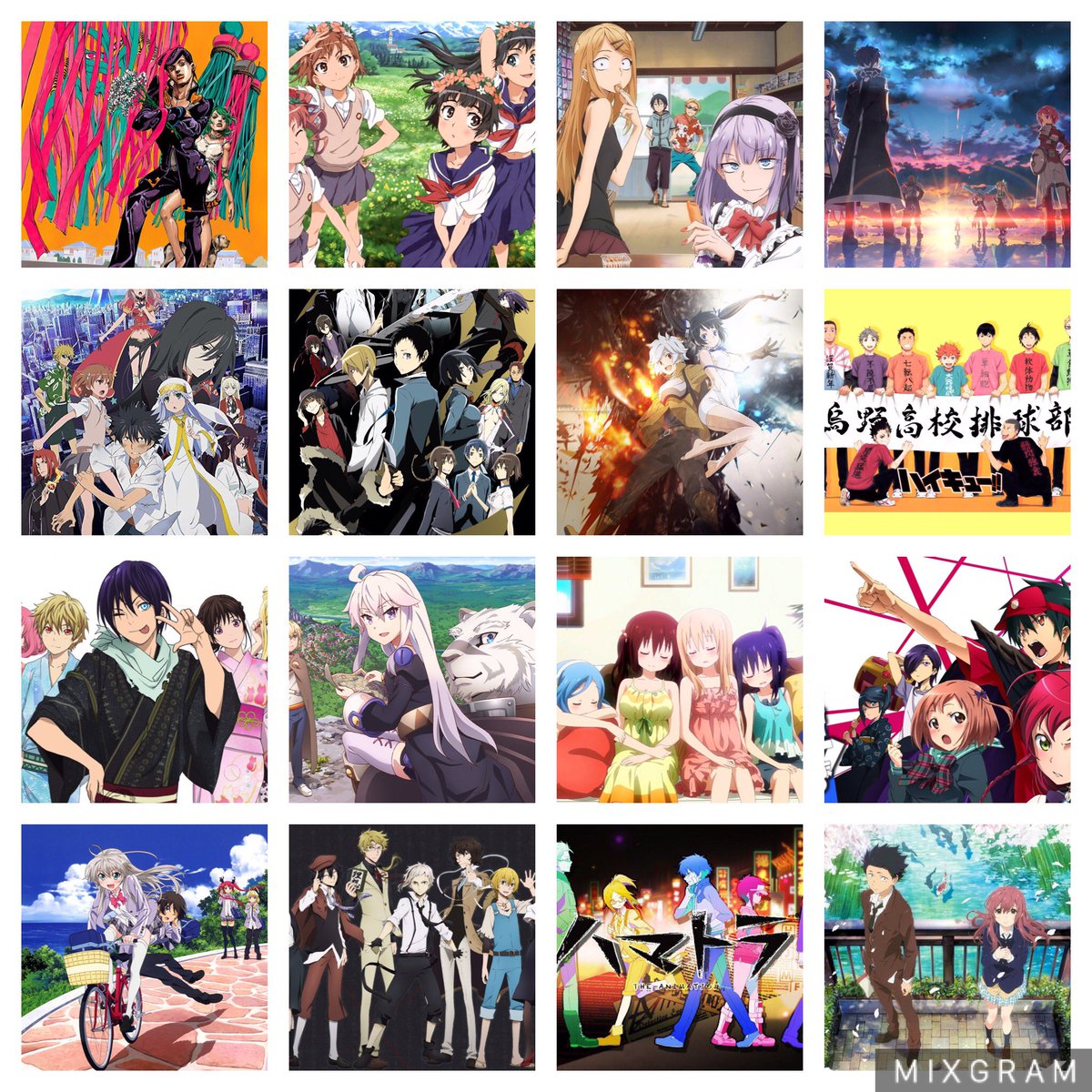 HasuRt's tweet photo. フォロワー増やしたいのでタグします！
#いいねした人全員フォローする 
#アニメ好きな人RT 
#アニメ好きと繋がりたい 
#この中に好きなアニメがあったらRT
#RTしたひと全員フォローする 
#好きなアニメあったらRT 
#拡散希望RT https://t.co/ej0ojqLfSi