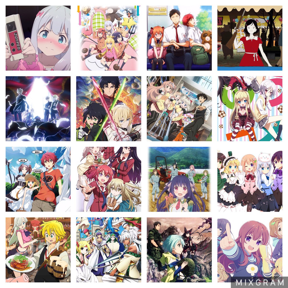HasuRt's tweet photo. フォロワー増やしたいのでタグします！
#いいねした人全員フォローする 
#アニメ好きな人RT 
#アニメ好きと繋がりたい 
#この中に好きなアニメがあったらRT
#RTしたひと全員フォローする 
#好きなアニメあったらRT 
#拡散希望RT https://t.co/ej0ojqLfSi
