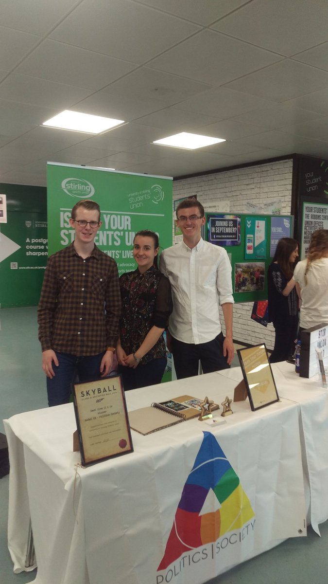 At @StirUni open day today, if you're around come and say hello to us in the Atrium #UniOpenDay