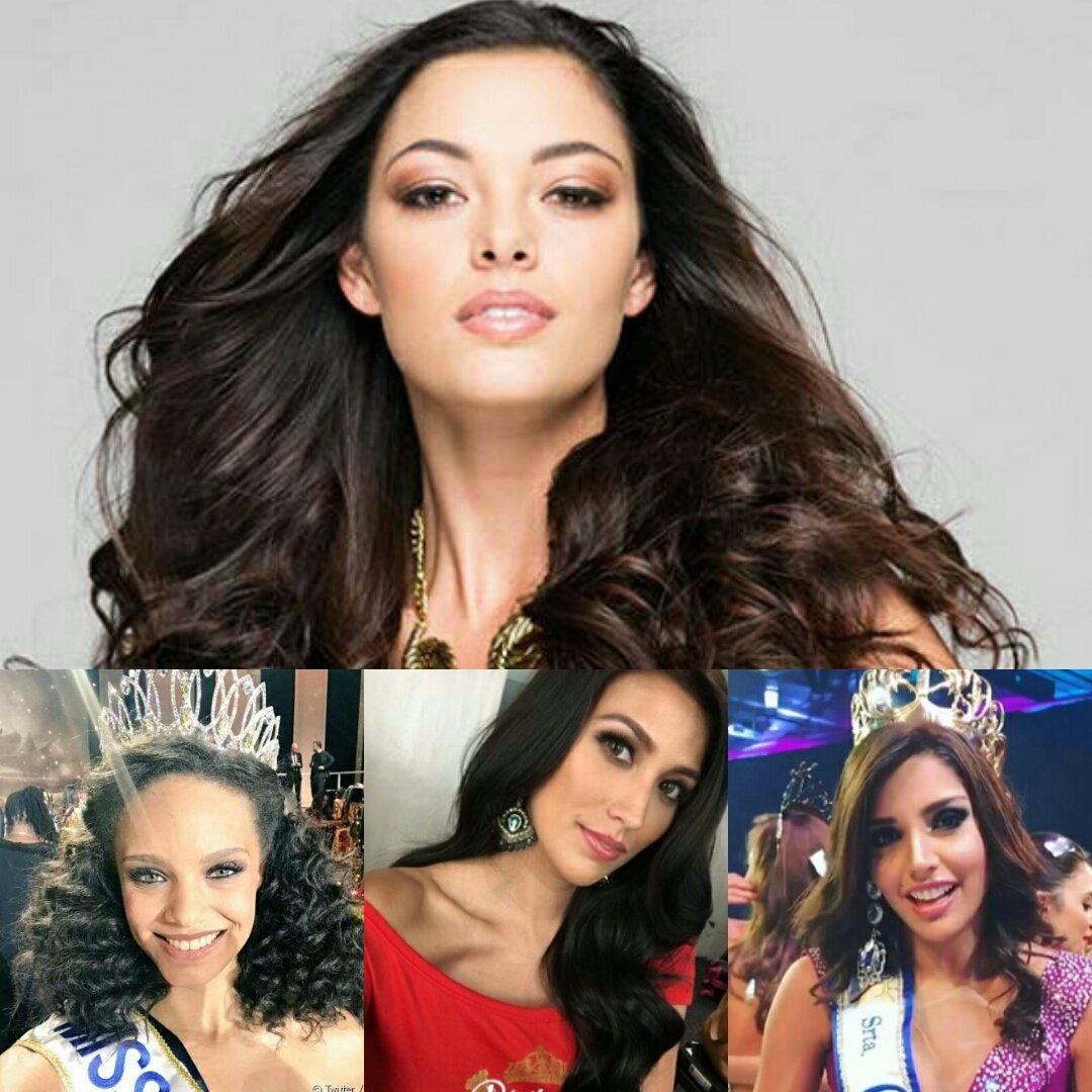 MsUniverse2017's tweet photo. top four of #missuniverse june predictions one #SouthAfrica
two #France
three #Philippines 
four #Colombia https://t.co/jAiTFqKTUA