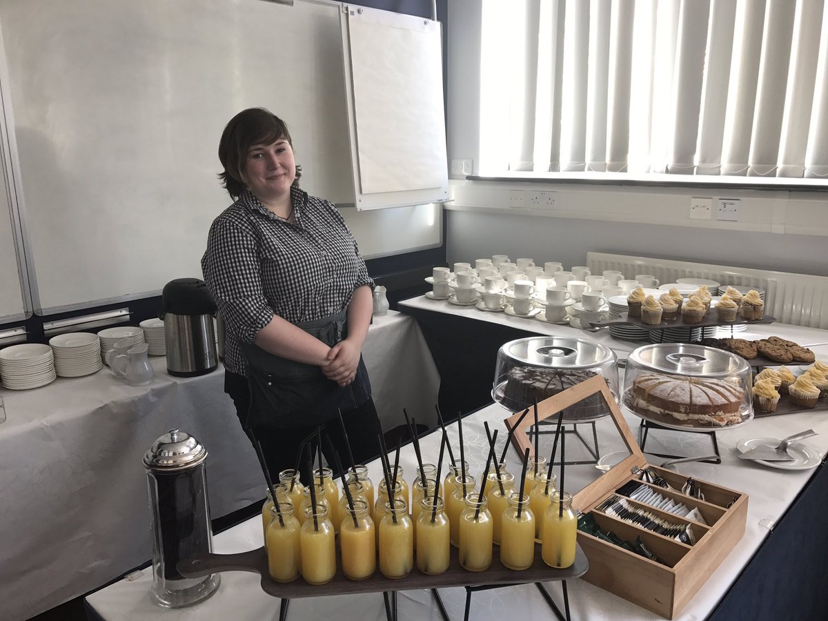 KeeleUniversity's tweet photo. Beautiful coffee and cakes on offer in #ChancellorsBuilding VIP room for those looking at 2017 entry -pop and say hello π https://t.co/34z6HnP28G