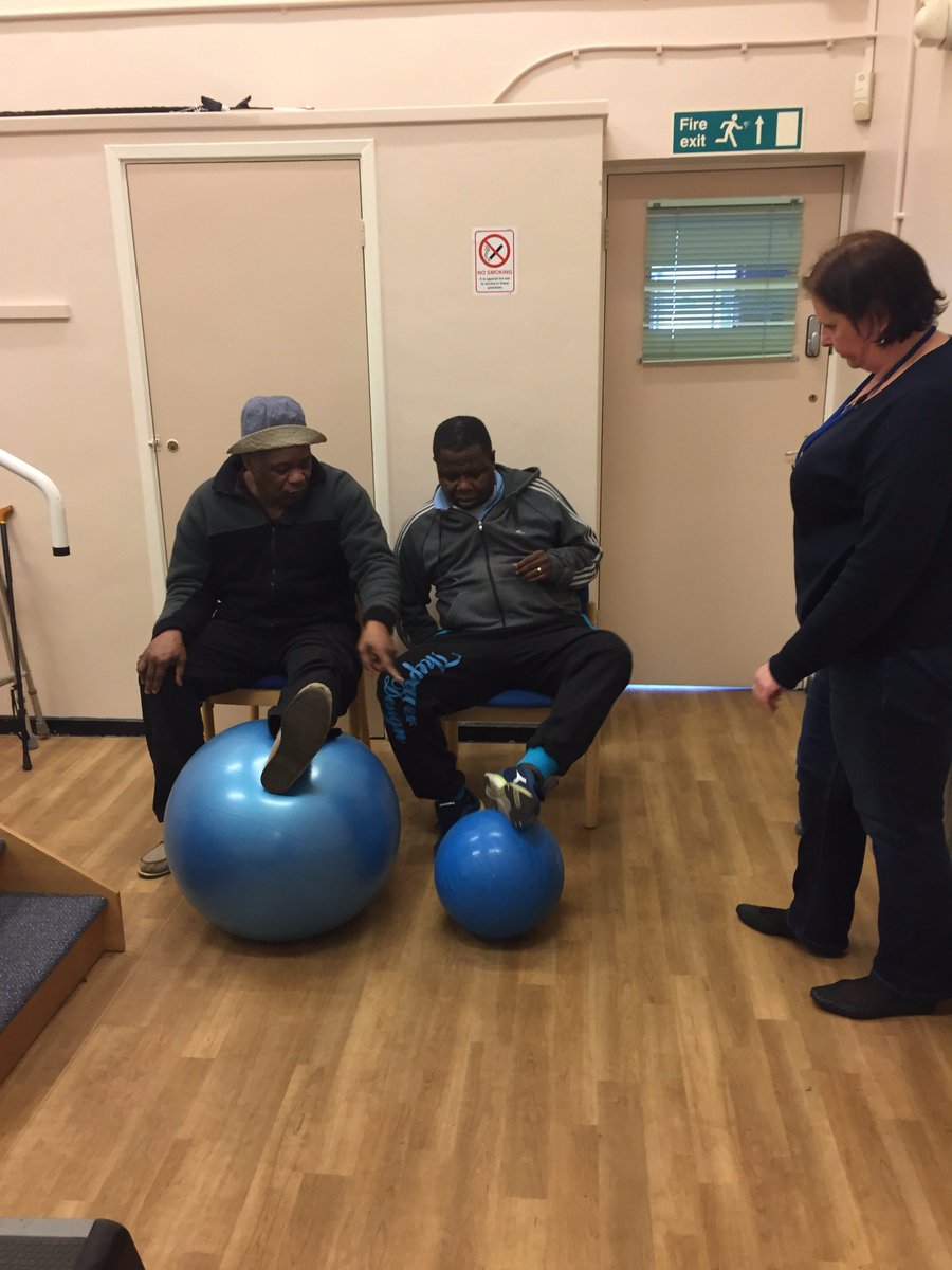 StrokeUK's tweet photo. Functional Rehabilitation and Exercise Training After Stroke (FRET) at our Enfield Life After Stroke Centre in London, UK https://t.co/0hXACJt1ib