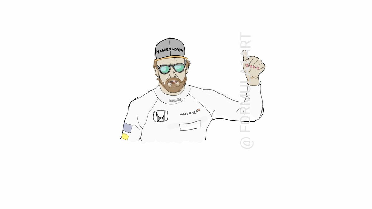 formula1_art's tweet photo. Here is my drawing of @alo_oficial Fernando Alsono, I hope you like it! https://t.co/gA2WmJ0Fpx
