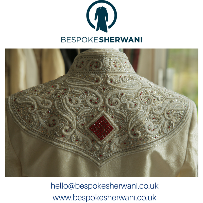 BespokeSherwani's tweet photo. We put the same amount of detail to the back of the #sherwani as we do to the front. 
https://t.co/DmYvUUscZe https://t.co/5TNcGq38c3