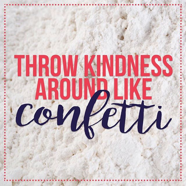 Throw it around... ALL OF IT. ALL OVER THE PLACE. #kindness #royerspiehaven #pie #roundtoptx #foodie
