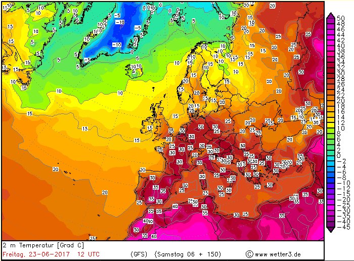 vremenolovec's tweet photo. Prihodnji teden večina dni z najvišjo temperaturo nad 30 °C. Počasi bi lahko govorili o prvem vročinskem valu. #vročina #greben https://t.co/4FqXdfLCJi