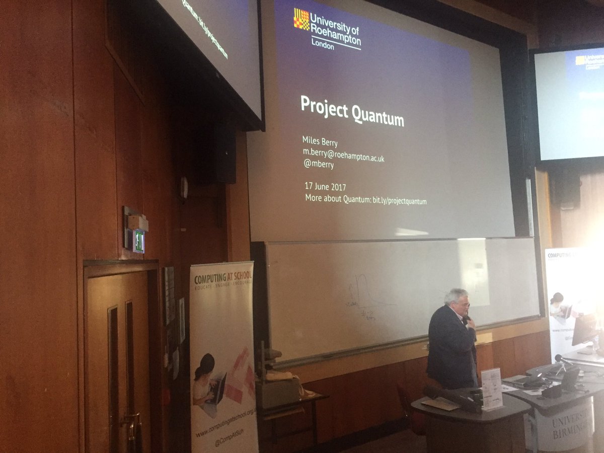 yallsop's tweet photo. Our lovely colleague @mberry engaged us all with #projectquantum #casconf2017 https://t.co/ibwp5hWWG2