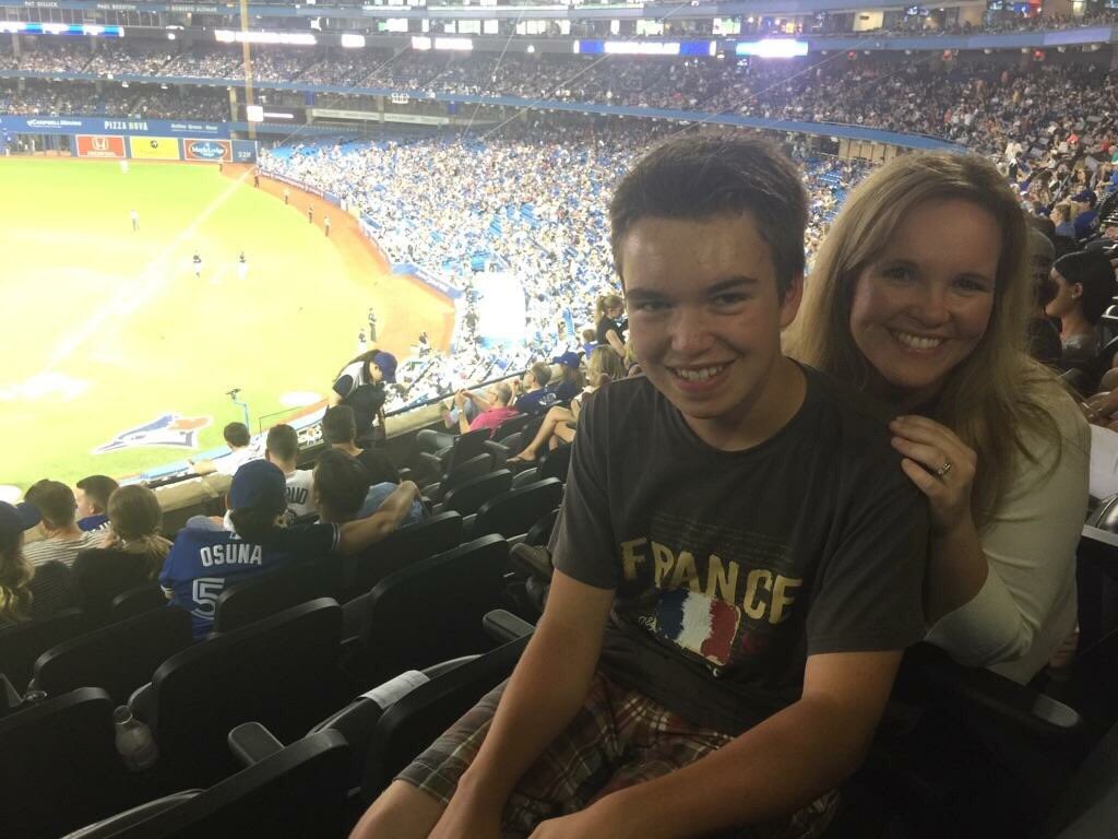 Agent_Greenwood's tweet photo. Even though the Jays didn't win ๐ฉJacob and I had a blast at the game!!
#gametimefun #momandson https://t.co/e8vD75L2Lm