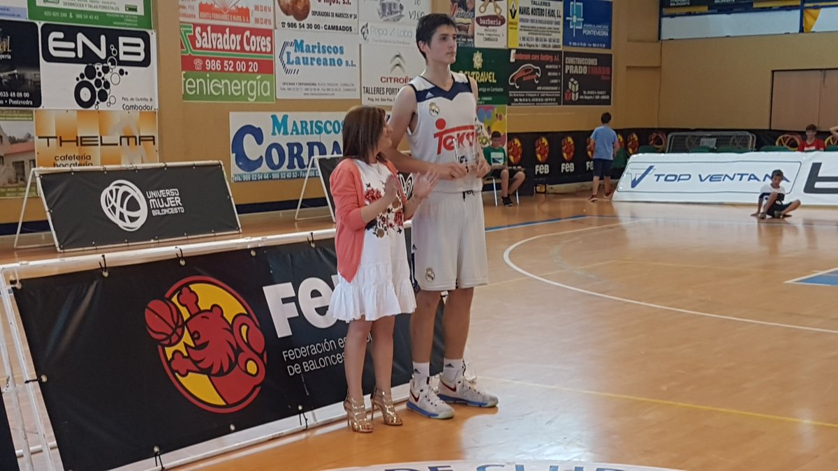 CEBIM_2017's tweet photo. Kostantin Kostadinov jugador @RMBaloncesto MVP de la final. Enhorabuena!!! https://t.co/5EARAx6YGN