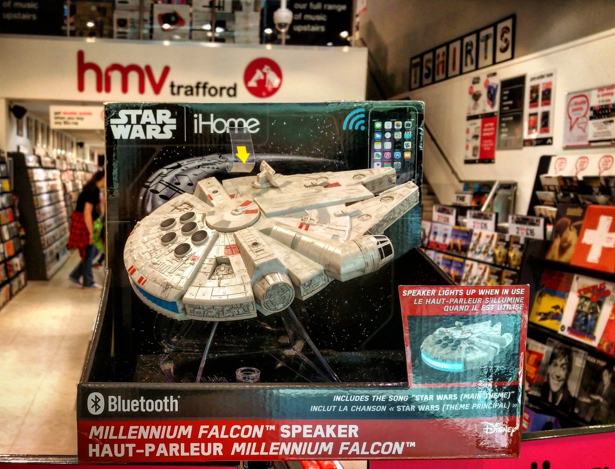 ihome millennium falcon bluetooth speaker