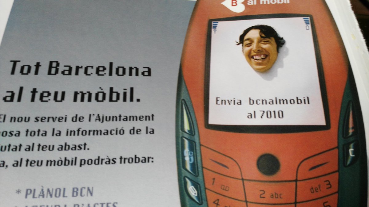 b2comunicacion's tweet photo. Esa tipografía de los primeros móviles...
#Todocambia https://t.co/WojfUAhRvg