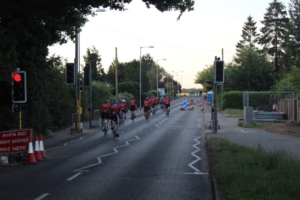 bikewithbrian's tweet photo. The early off #200miles1day #cycling @WymondhamRUFC #edurance #hotweather https://t.co/i4tAfXhw9X
