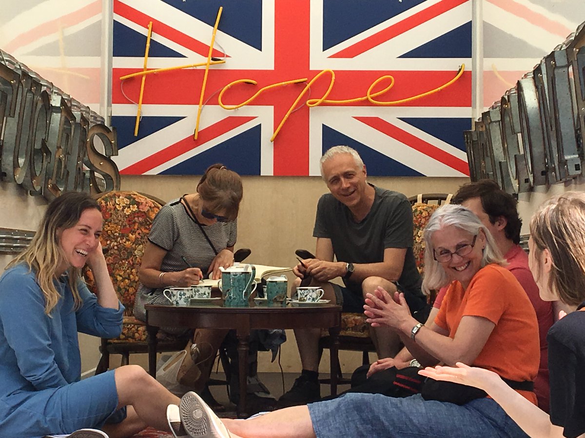 Dr Nelli Stavropoulou 📨 (@nellistav) on Twitter photo Would you have tea with a refugee? #RefugeesWelcome Installation by Alketa Xhafa Mripa <a href="/CounterArts/">Counterpoints Arts</a> @sparkerworld <a href="/maggieoneill9/">maggie oneill #CeaseFireNow</a> <a href="/UoYMigNet/">Migration Network</a> Would you have tea with a refugee? #RefugeesWelcome Installation by Alketa Xhafa Mripa <a href="/CounterArts/">Counterpoints Arts</a> @sparkerworld <a href="/maggieoneill9/">maggie oneill #CeaseFireNow</a> <a href="/UoYMigNet/">Migration Network</a>