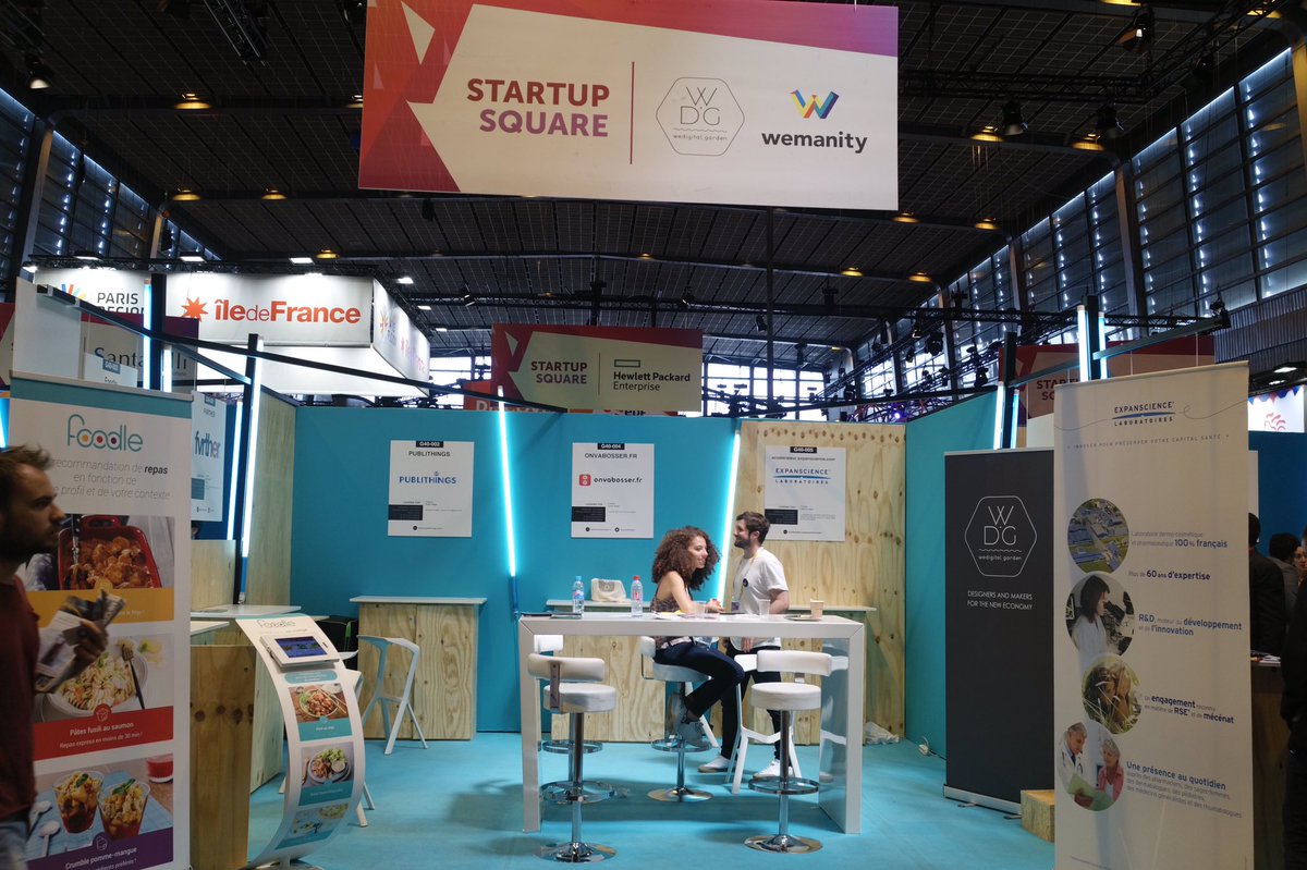 Quelle traction de nos startups ! Excellent  #VivaTech17 <a href="/onvabosser/">Onvabosser.fr</a> <a href="/FoodleFr/">Foodle</a>