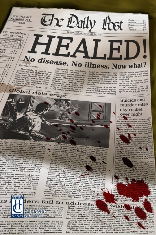 homelesscomics's tweet photo. @heroesonline - HEALED: No disease. No illness. Now What? Free preview: https://t.co/ghFL6NNlyD Get it at AA 46 #Heroescon https://t.co/0dFTs4tj1N