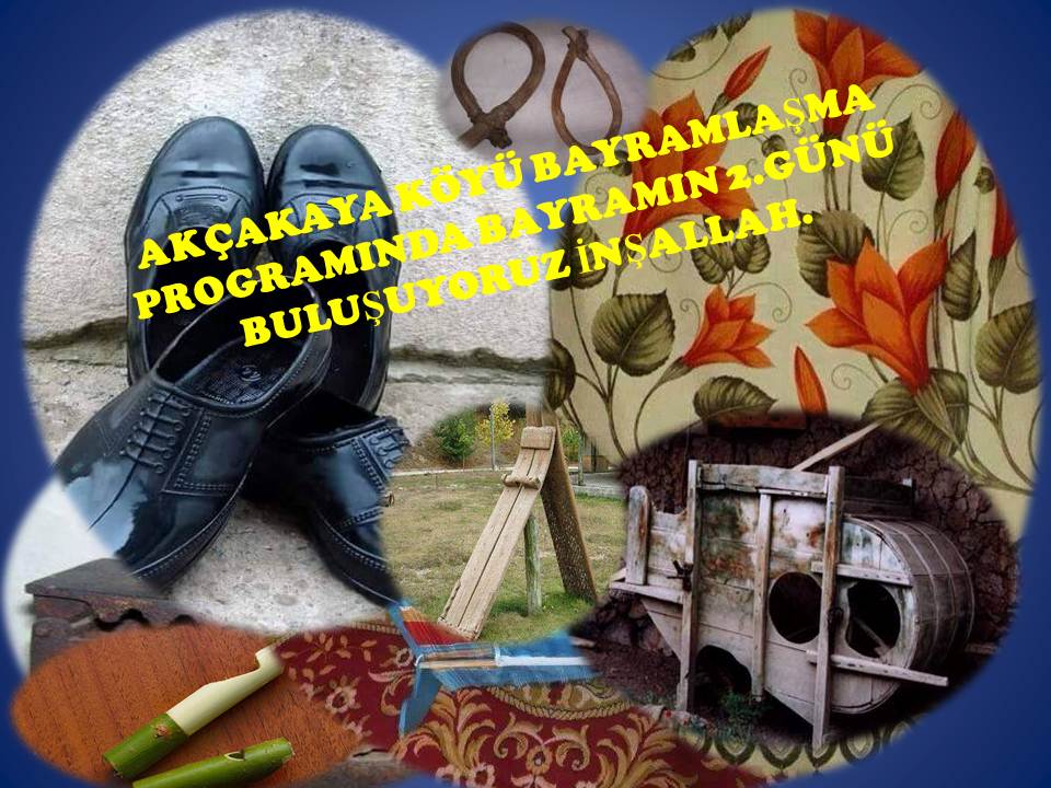 BAYRAMLAŞMA PROGRAMIMIZ BAYRAMIN 2. GÜNÜDÜR. TÜM KÖYLÜLERİMİZİN DİKKATİNE...