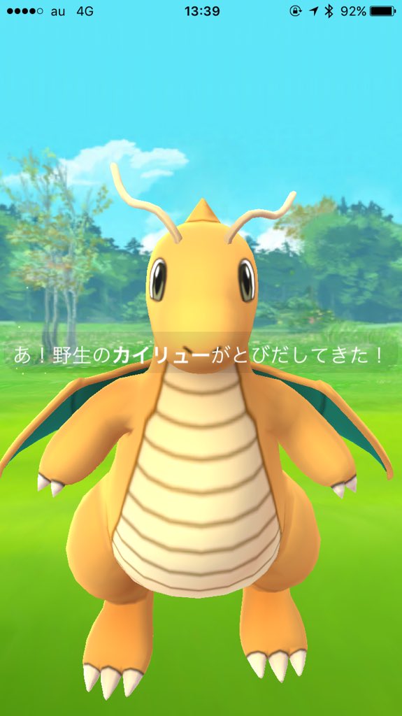 ニド Auf Twitter ひよりさんも 凄い ちなみに待ち受けそのままにしていたらポケモンgoでカイリューに遭遇しました ニド Auf Twitter ひよりさんも 凄い ちなみに待ち受けそのままにしていたらポケモンgoでカイリューに遭遇しました