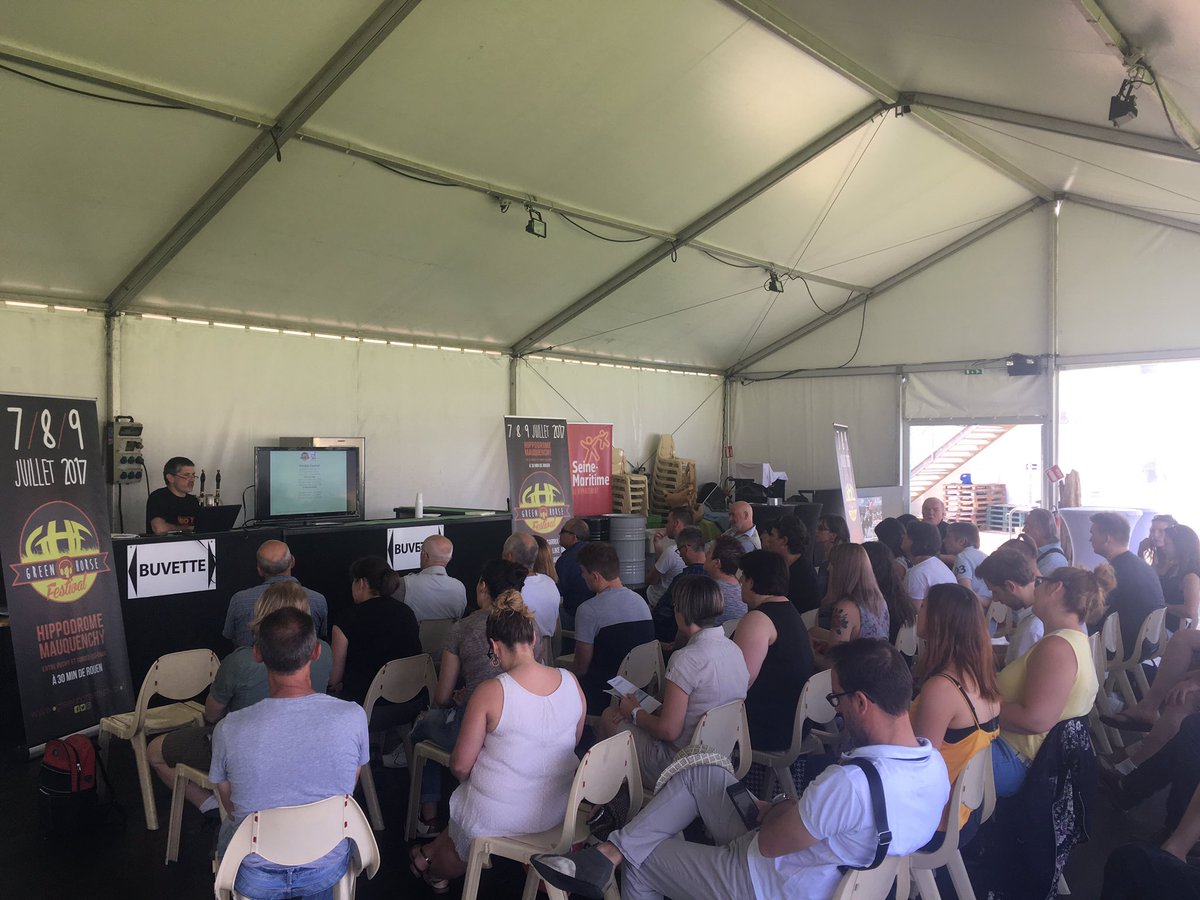 [BENEVOLES] Aujourd'hui c'est réunion des bénévoles ! Un grand merci à eux pour leur présence !
#GHF2017