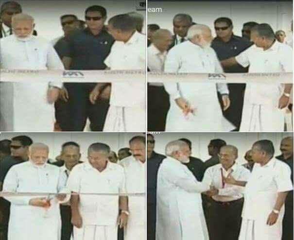 iamshameercm's tweet photo. #metroman #KeralaLeads #pinarayivijayan #pmoindia 😎 that's pinaraayi 😍😍 https://t.co/YpfYXAYacN