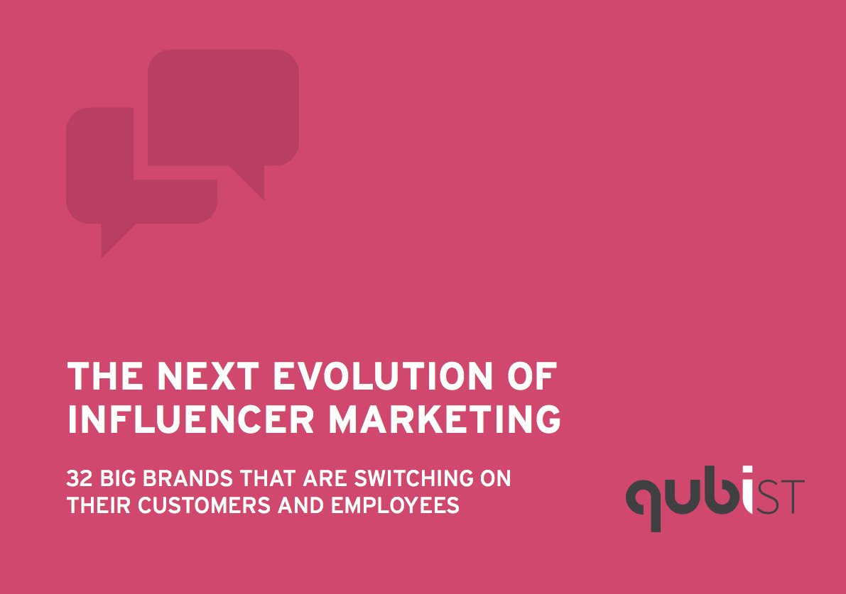 wearetogethr's tweet photo. White paper: The Next Evolution of Influencer Marketing - Free download: https://t.co/jYQqFJ73ue #customerinfluence #employeeengagement https://t.co/gjPKA1D3df