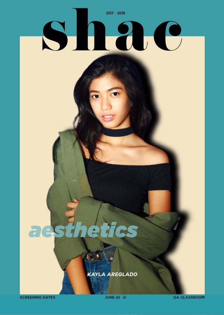 SHS_Auxiliary's tweet photo. Are you an artsy &amp; creative person? The Aesthetics team is perfect for you! Meet the SHAC Aesthetics Head, Kayla Areglado. https://t.co/HavHQ3RbVc