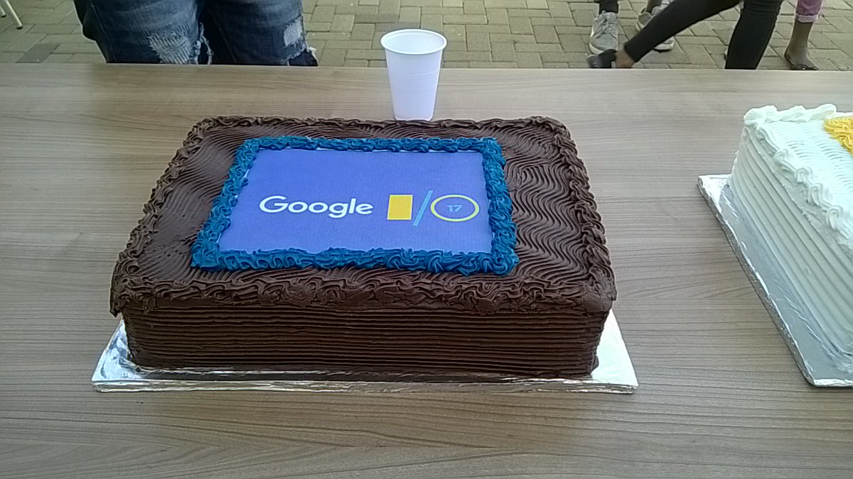 mwape_m_mwansa's tweet photo. Trying to win a competition please retweet and favourite..
Google I/O '17
#gdggaborone #gdgharare #gdgwindhoek @jetbrains @gdg #cake https://t.co/P04JHVHlf5