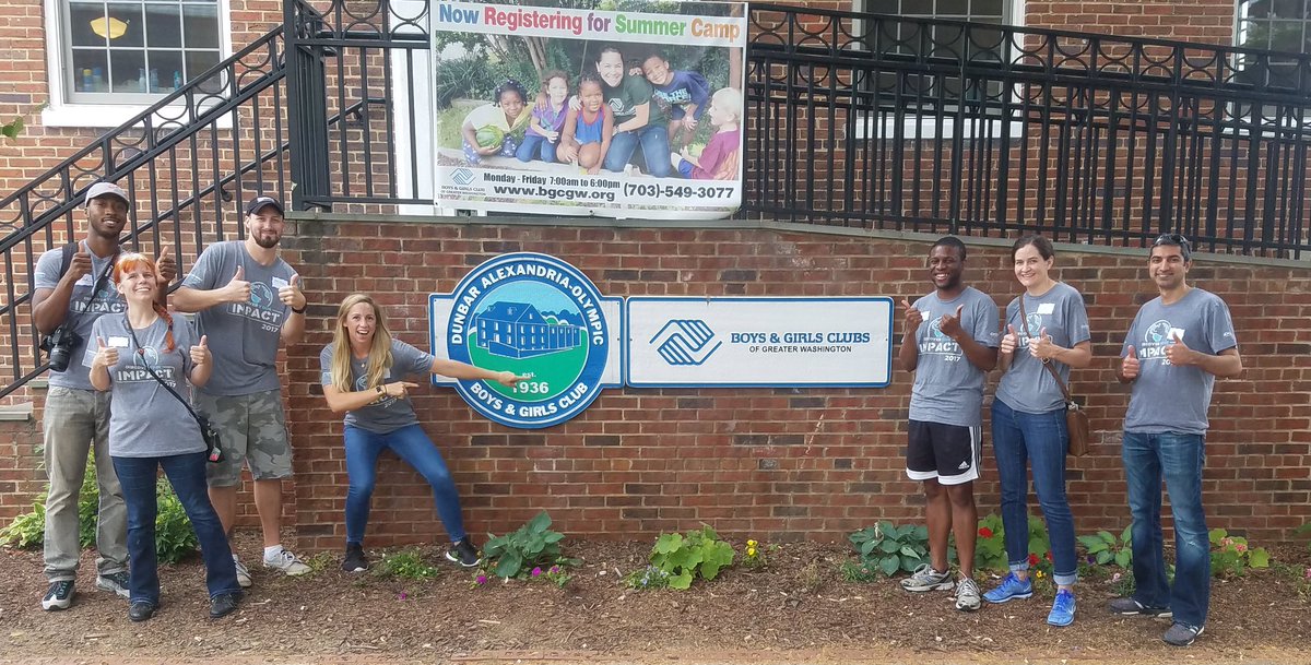 RepDonBeyer's tweet photo. Thanks to @DiscoveryComm for promoting community service with Discover Your Impact day! Pictured: @BGCA_Clubs of Alexandria. #OurImpact https://t.co/Hbpbuxuig3