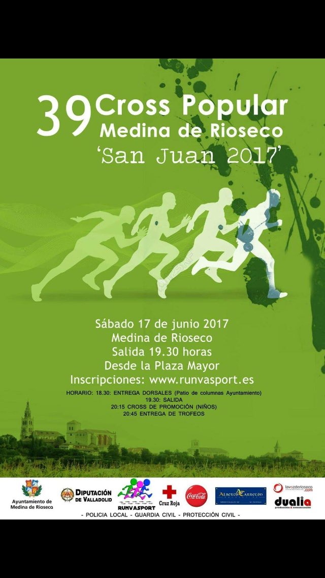 RUNNINGRIO's tweet photo. Esa tarde Cross de San Juan 2017. https://t.co/Jj7MgaHxog