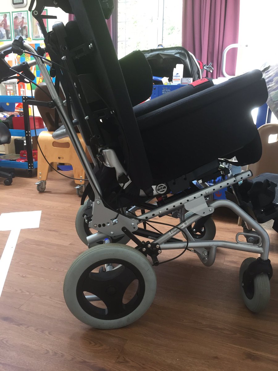 bucksamandy's tweet photo. Our @StickerFX #skins for our #NHSdiscovery wheelchair base 9inch #hubs #spokecovers #littlewheels #PimpMyRide He even sourced the Perspex https://t.co/ONVoryzz1q