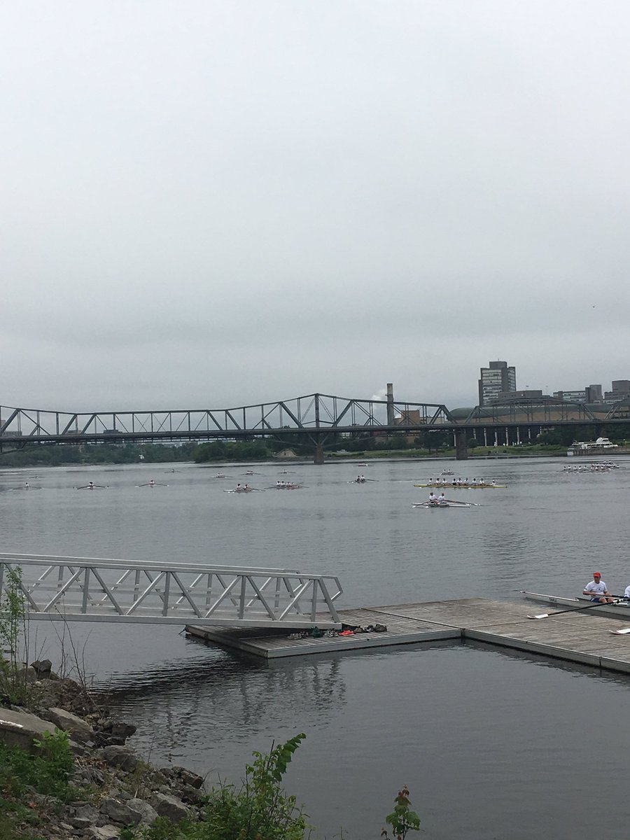 OttawaRowing's tweet photo. HERE WE GO!! So many boats, so many rowers! #ORCfamily #kitchissippiflotilla #ORC150 #rowORC https://t.co/GlTbCGEAq1