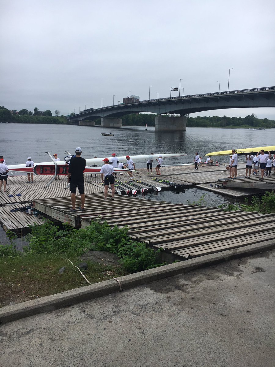 OttawaRowing's tweet photo. HERE WE GO!! So many boats, so many rowers! #ORCfamily #kitchissippiflotilla #ORC150 #rowORC https://t.co/GlTbCGEAq1