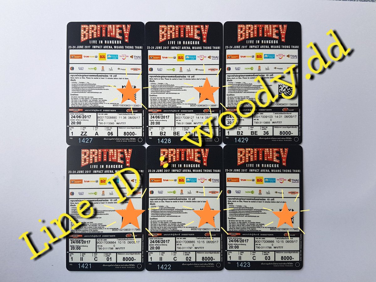 woodydd2's tweet photo. ขายบัตร(3,500/8,000/12,000)

ลดราคา รอบ 24.06.17

Line ID: woody.dd

#BritneySpearsLiveinBangkok #BritneyLiveinBangkok
#BritneySpearsBKK2017 https://t.co/acA8I2pH1W