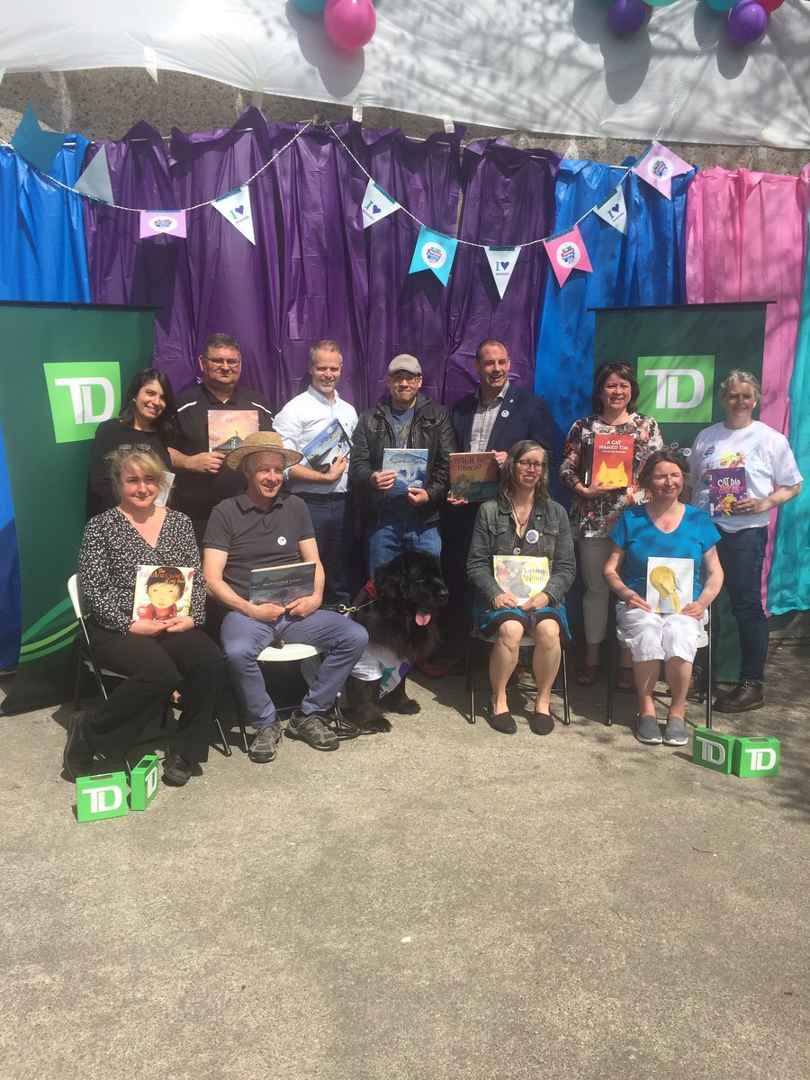 hamidasach's tweet image. Celebrating the #TDSRC in beautiful St. John's today #GetYourSummerReadOn