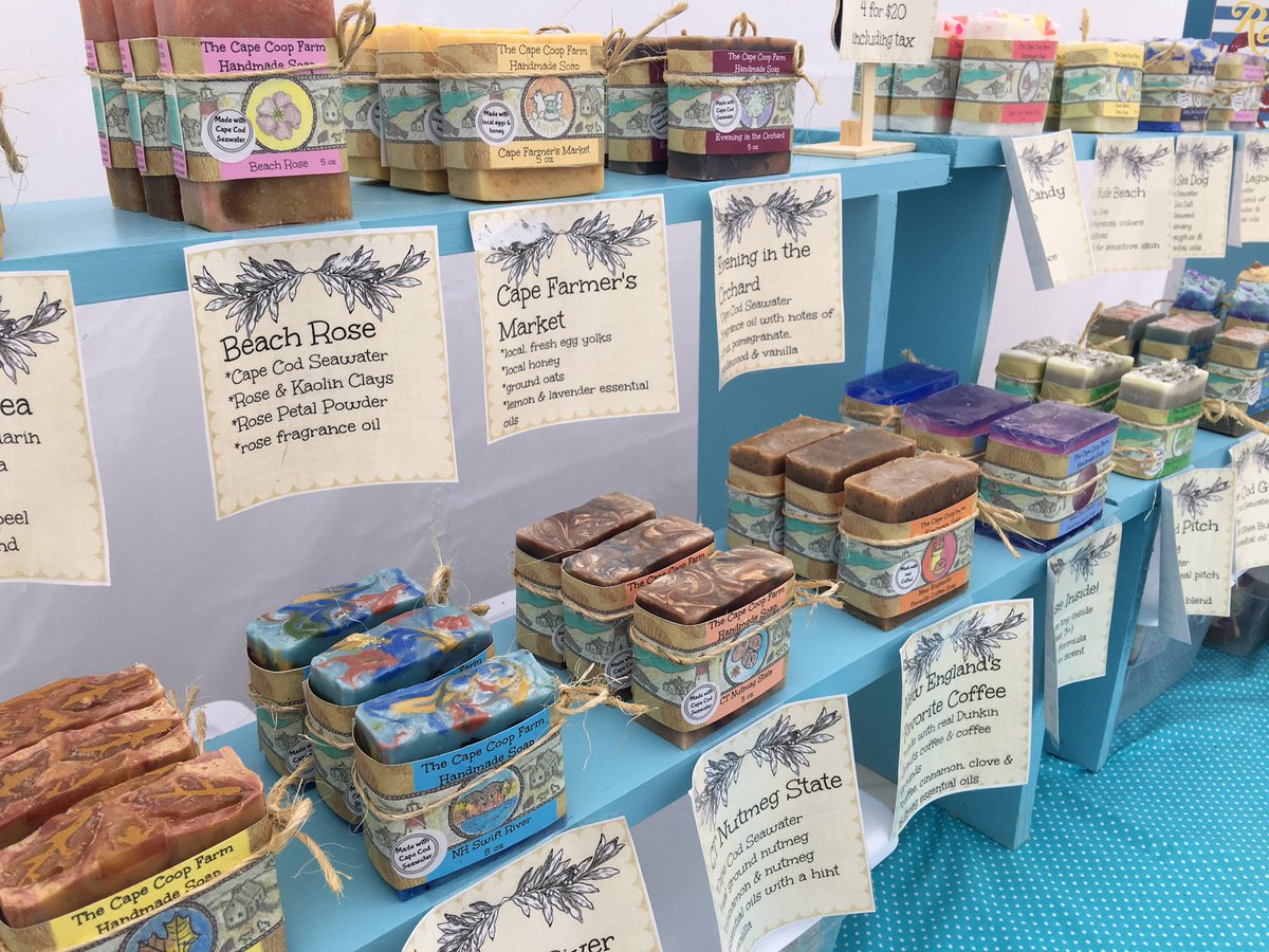 TheCapeCoop's tweet photo. Come down to the Village Green in Hyannis today from 10-5 to check out our awesome natural beauty products! https://t.co/56K9GTgtfa
