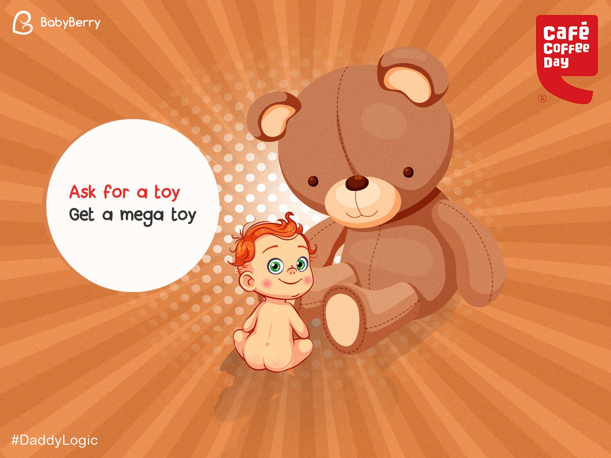BabyBerryApp's tweet photo. He doesn’t think twice about giving you double the happiness! Participate & win amazing goodies! @CafeCoffeeDay
#HappyFathersDay #DaddyLogic https://t.co/yFZho8Aa90