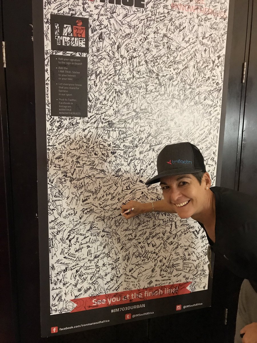 Let's do this! Ready to go Race face on! <a href="/IMSouthAfrica/">IRONMAN South Africa</a> #imsa703durban