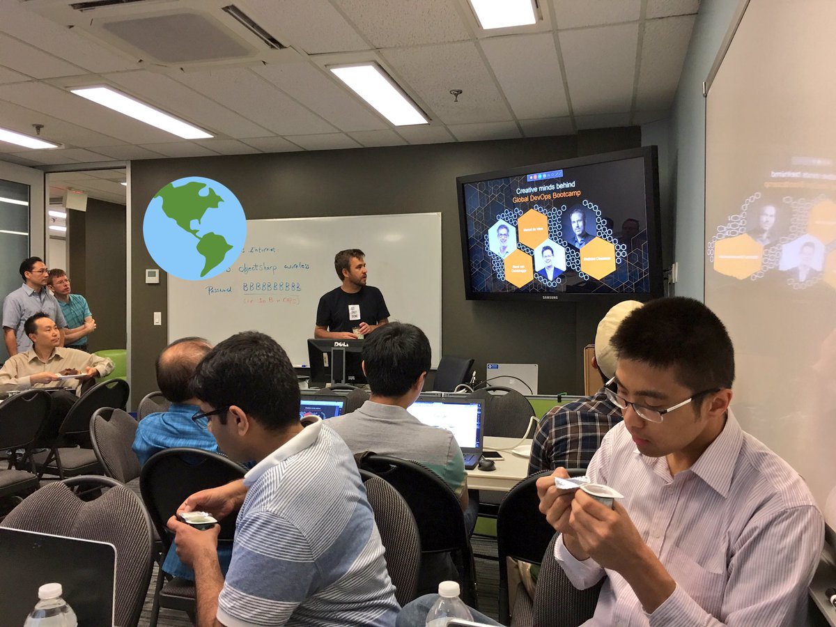 iHubertPro's tweet photo. Global DevOps Bootcamp happening #GDBC #DevOps #GlobalDevOps #Toronto https://t.co/zGRfP9FrF1