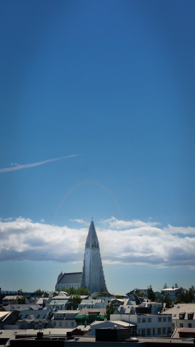 Rise &amp; shine #Reykjavik ☄️No city compares to the world's northernmost capital.💙 #saturdaymorning <a href="/IheartReykjavik/">Auður - I Heart Reykjavík</a>