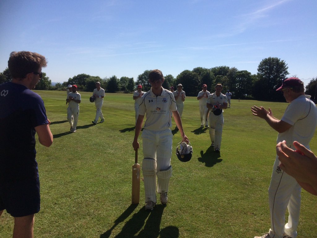 3s finish on 364-3. Will Arney 162* and Ted Roe 65*