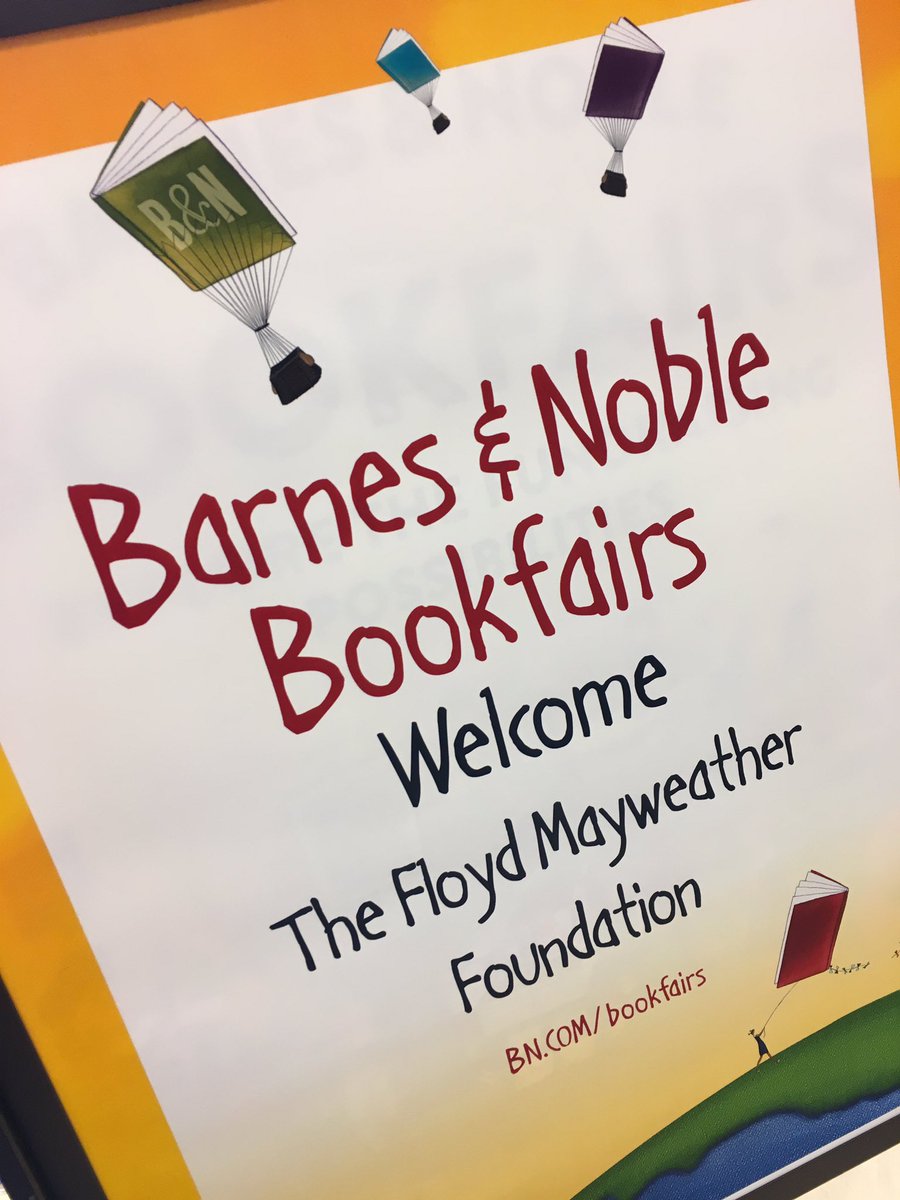 MayweatherPromo's tweet photo. Join us at Barnes &amp; Noble at 8915 W. Charleston Blvd for our Back 2 School Book Fair. Stock up on your fave novels ! #B2SBookFair #FMJF https://t.co/HE0X2lyqeg