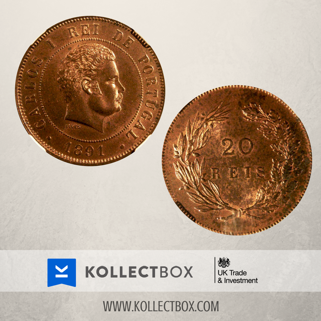 #PORTUGAL #1891 20 #REIS
See more on 👉 kollectbox.com 👈 #kollectbox #numismatic #coins #oldcoins #sellcoins #buycoins #numismatica