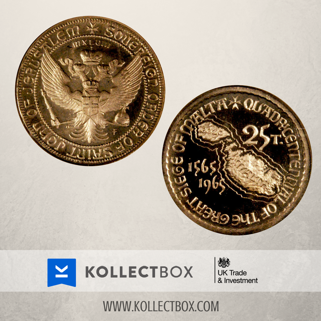 #MALTA 25 #TARI 1965 ORDER OF ST. JOHN NGC PF68 CAMEO
Visit 👉kollectbox.com👈
#kollectbox #numismatic #collection #coins #oldcoins